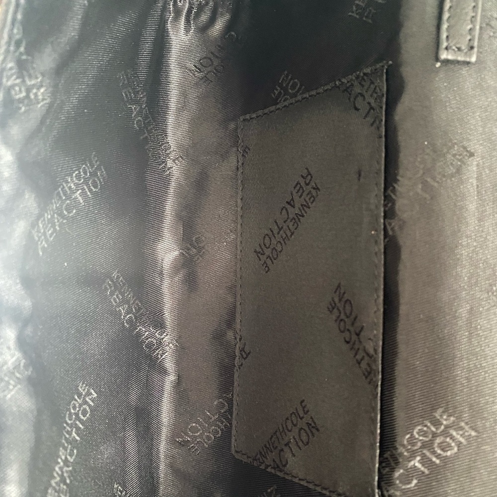 KENNETH COLE Lambskin Leather Clutch/Wristlet - Picture 9 of 9